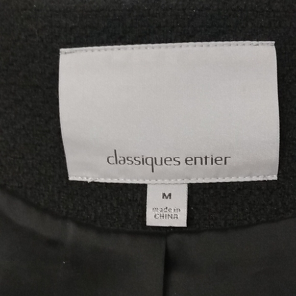 Classique Entier black jacket, size M - Picture 8 of 8